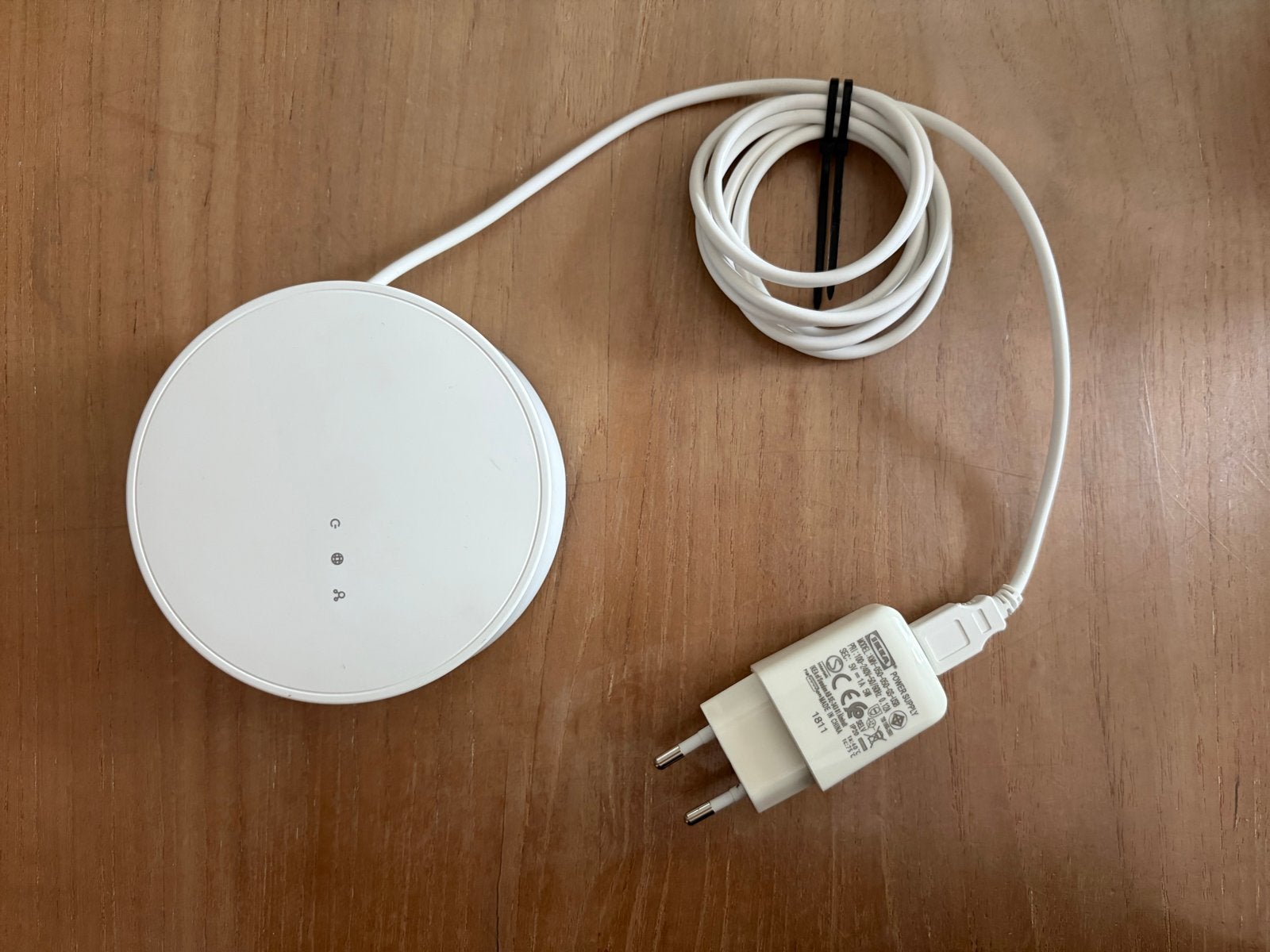 Ikea Trådfri hub met stroomkabel, Ophalen of Verzenden, Zo goed als nieuw
