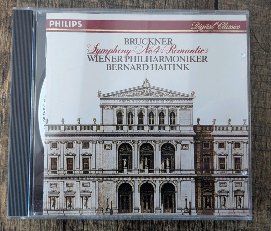 Haitink - Bruckner: Symfonie Nr. 4 'Romantische', Cd's en Dvd's, Ophalen of Verzenden, Romantiek, Gebruikt, Orkest of Ballet