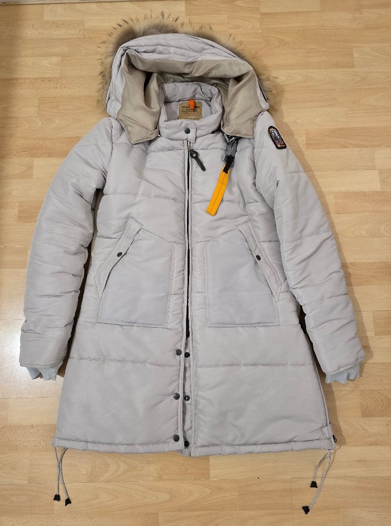 Dames jas, Kleding | Dames, Jassen | Winter, Beige, Maat 42/44 (L), Gedragen, Parajumpers