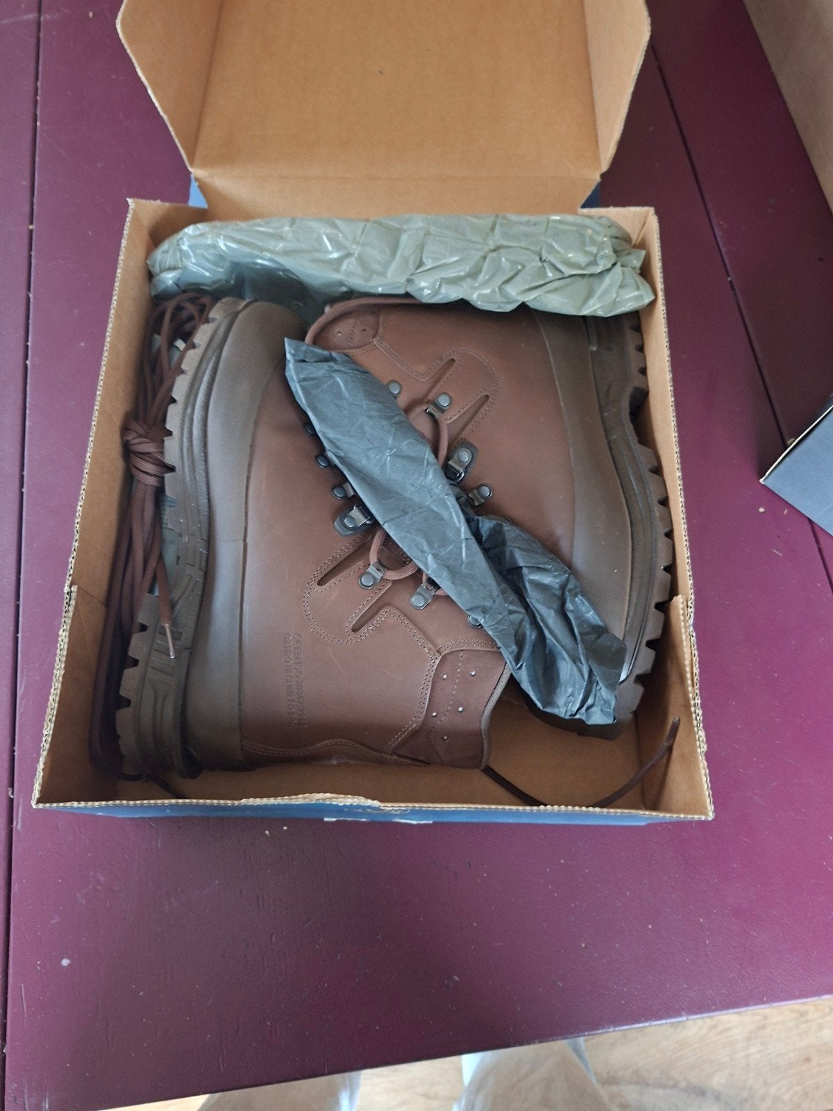 Haix Berglaarzen Mondo Bruin - Maat 43,5 (275M), Ophalen, Nieuw, Bruin, Boots