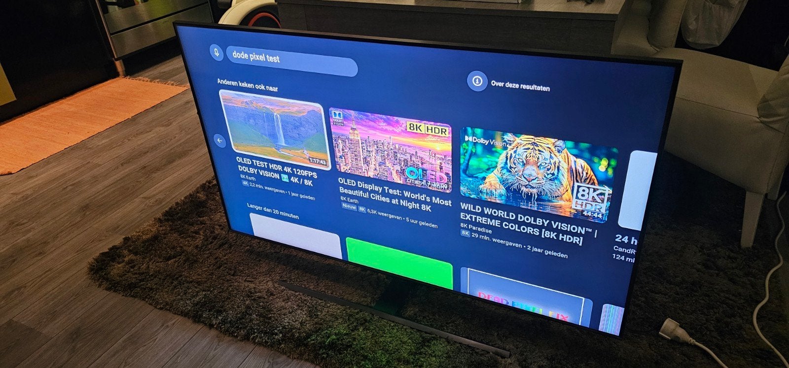 55 inch QLED SAMSUNG SMART TV 4K HDR IN TOPSTAAT, Ophalen of Verzenden, Zo goed als nieuw, 100 cm of meer, Samsung