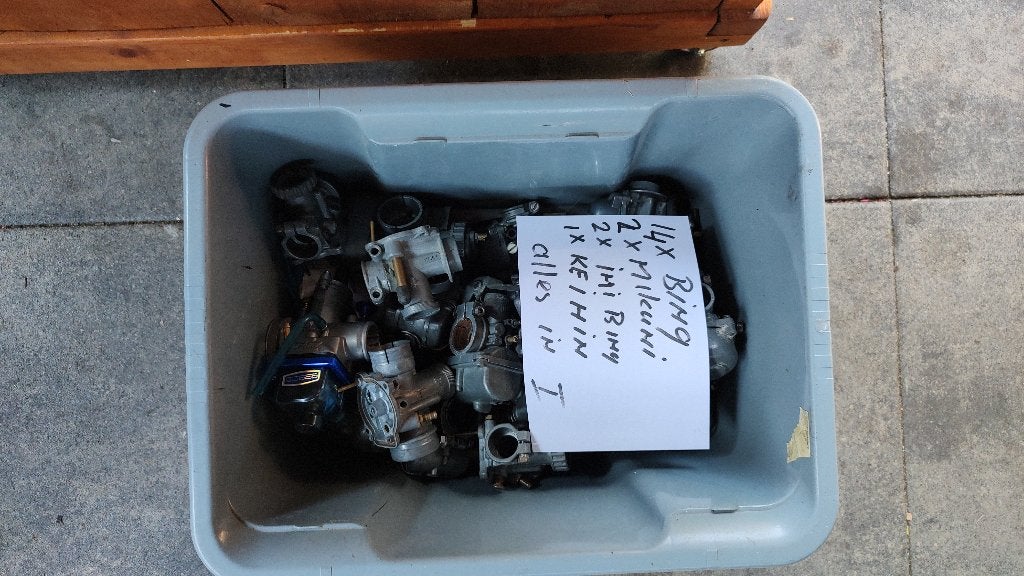 Zundapp Grote carburateurs 14 x bing 2x Mikuni, Ophalen of Verzenden, Gebruikt, Carburateur
