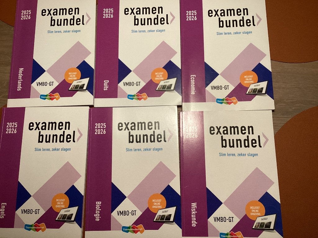 Examenbundels VMBO-GT 2025/2026, VMBO, Overige vakken, ThiemeMeulenhoff, Ophalen of Verzenden