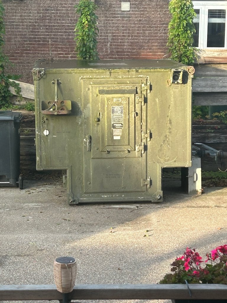 Leger shelter, Ophalen, Gebruikt