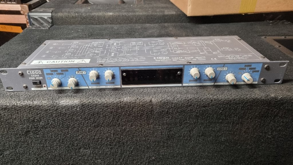 Cloud CX242 Zone Mixer mengpaneel, Ophalen, Gebruikt