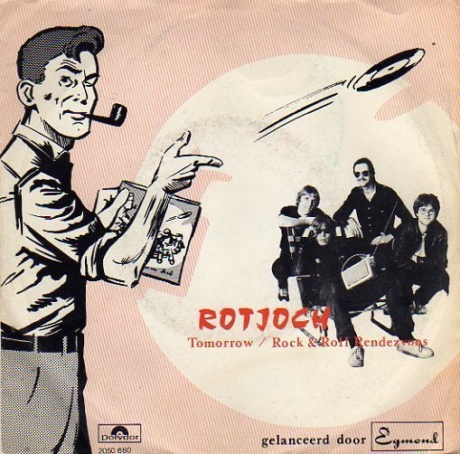 Nederpunk- ROTJOCH- Tomorrow/ Rock and Roll Rendez vou, Verzenden, 7 inch, Zo goed als nieuw, Pop