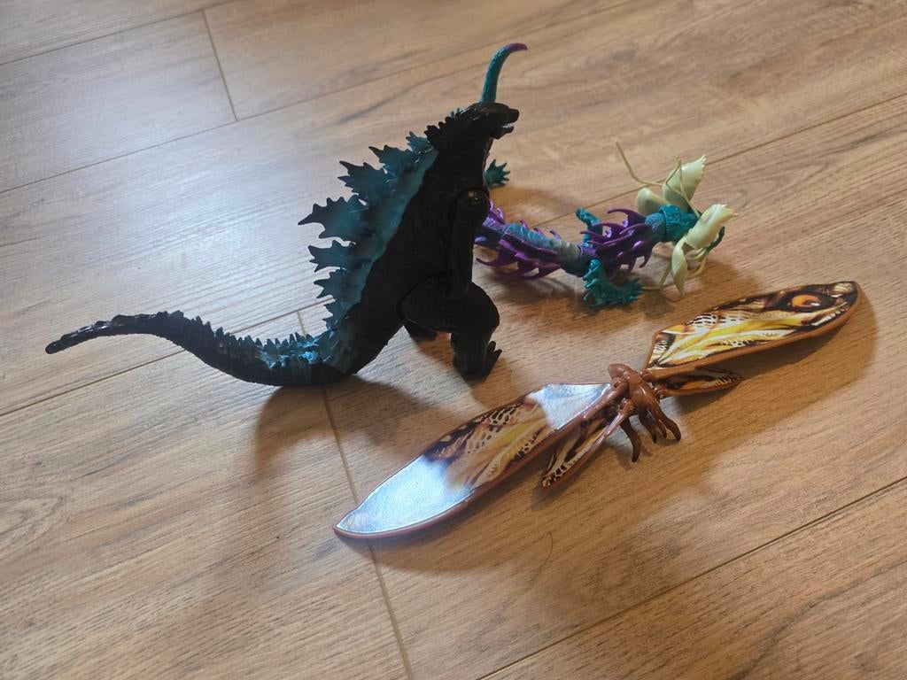 Godzilla figuren set - Godzilla, Mothra en meer, Ophalen of Verzenden, Zo goed als nieuw