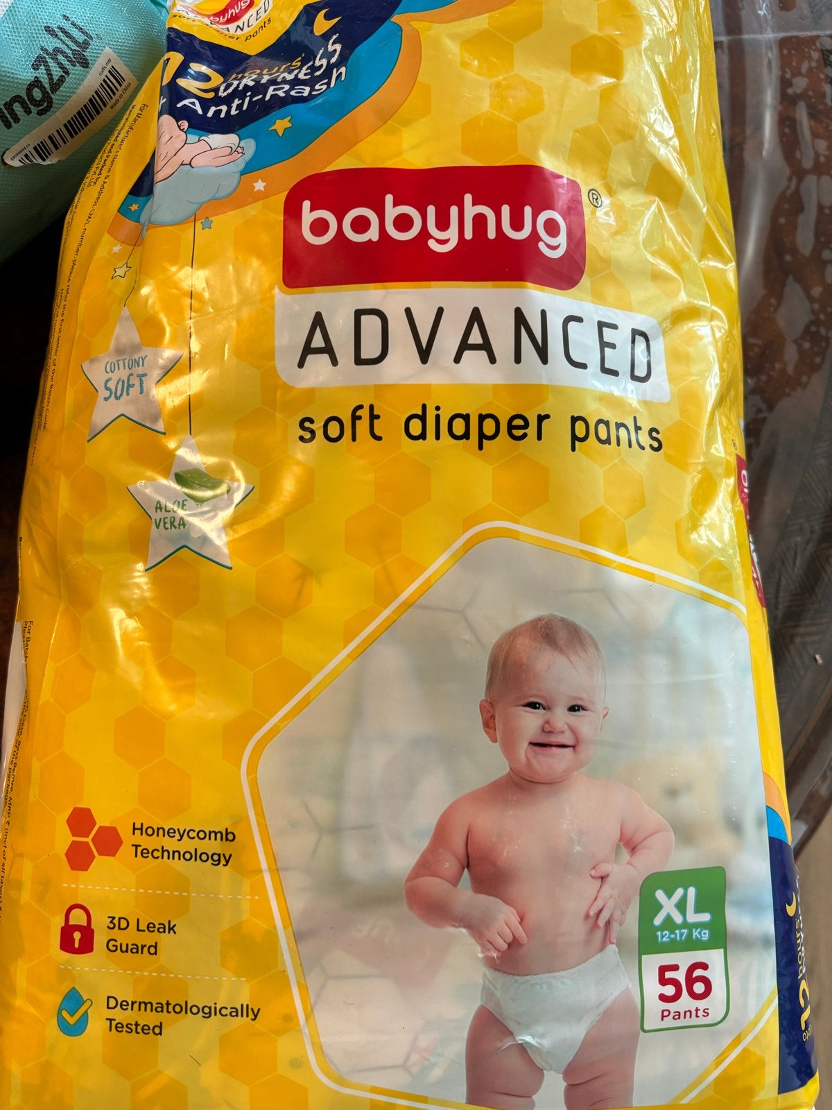 Babyhug Advanced Luiers XL (12-17 kg) - 56 stuks, Ophalen of Verzenden, Nieuw