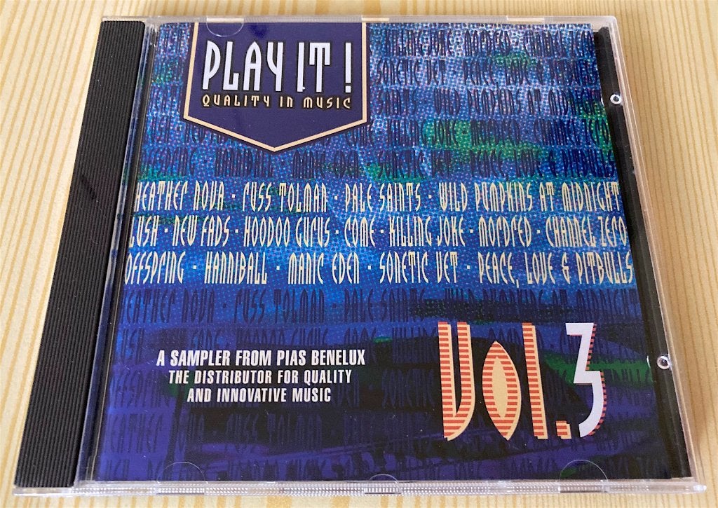 CD Various - Play It Vol. 3 (Verzamel PIAS), Ophalen, Zo goed als nieuw, Rock en Metal