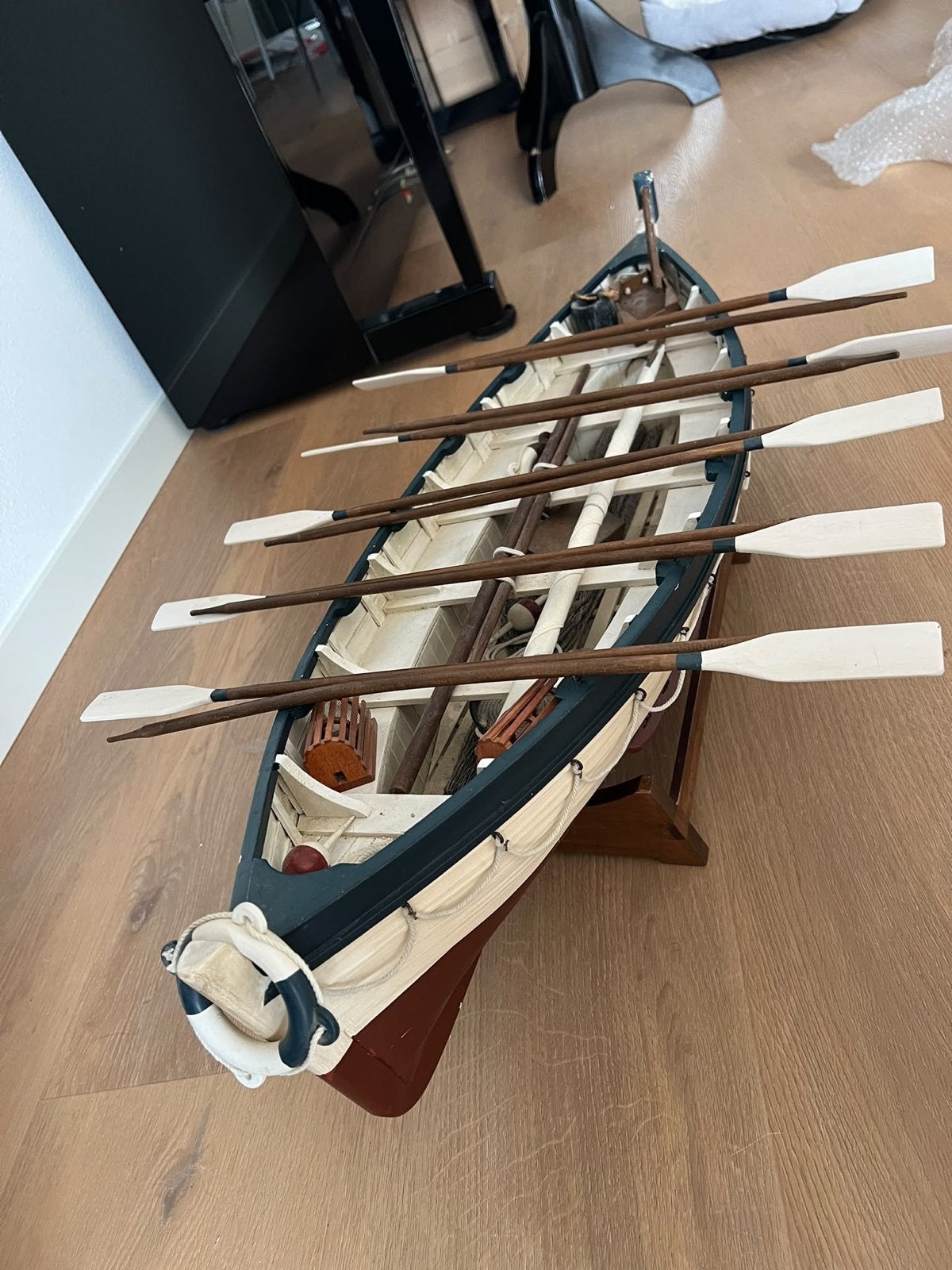 Decoratieve reddingssloep - model Titanic, Ophalen, Zo goed als nieuw, Groter dan 1:32, Overige merken