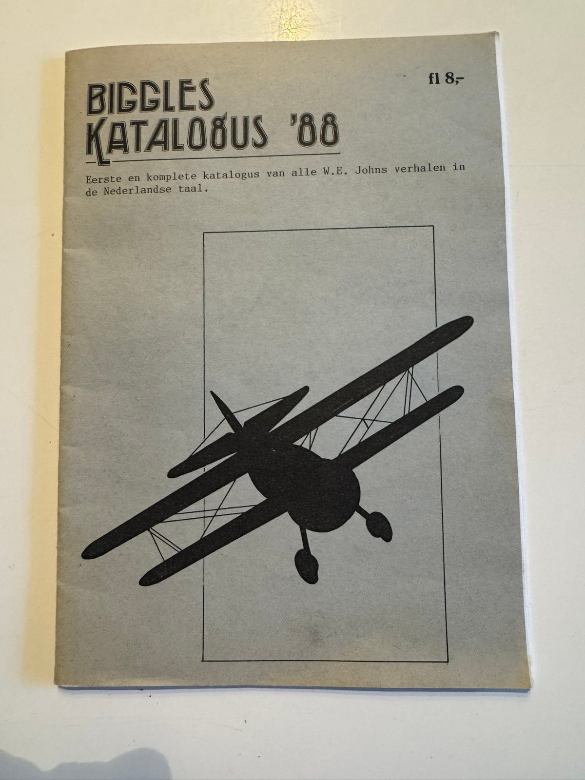 Biggles Katalogus 1988, Boeken, Ophalen of Verzenden, Zo goed als nieuw