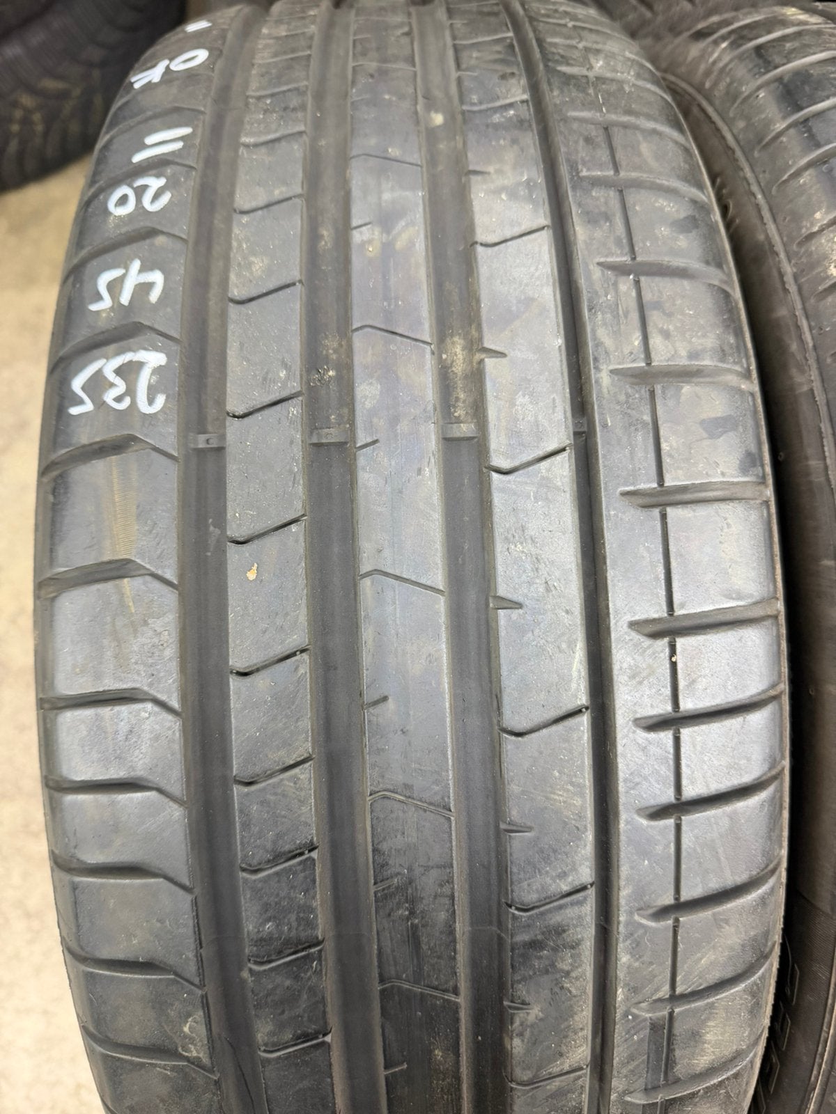 🔥 235-45-20 Pirelli ZGAN zomer 4x incl montage 🔥, Ophalen, Zomerbanden, Banden en Velgen