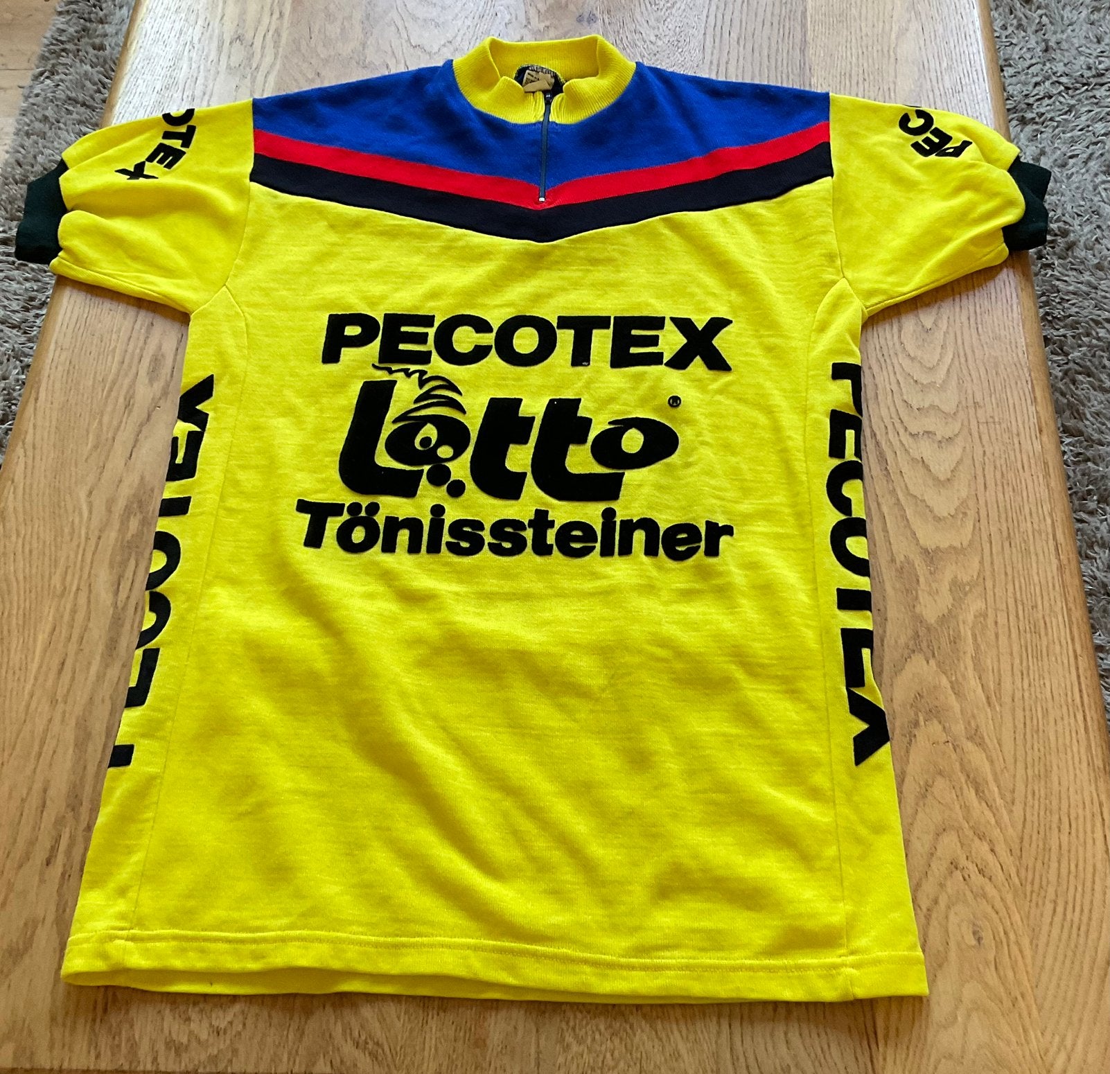 Wielertrui Pecotex lotto, Ophalen of Verzenden, Zo goed als nieuw, Bovenkleding