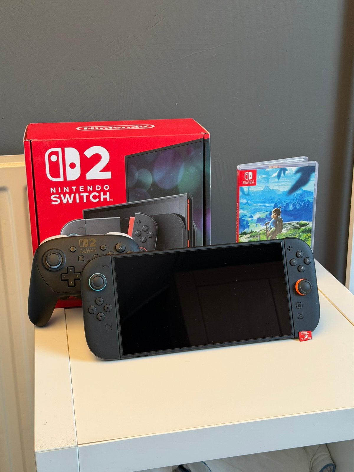 NINTENDO SWITCH 2, Ophalen, Zo goed als nieuw, Met 2 controllers, Switch Original