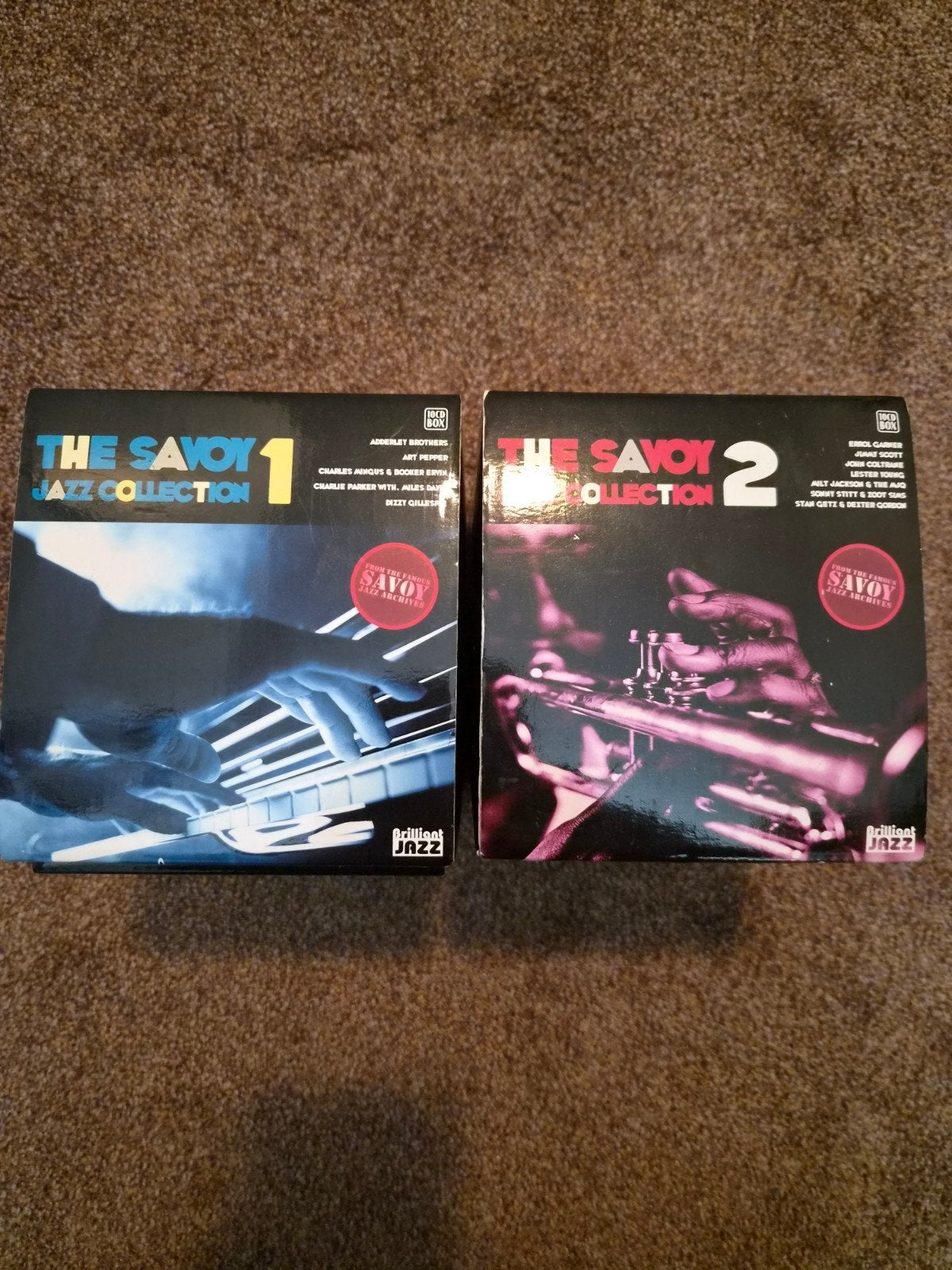 The Savoy Jazz Collection 1 & 2 - Boxsets, Ophalen of Verzenden, Zo goed als nieuw, Jazz, Boxset