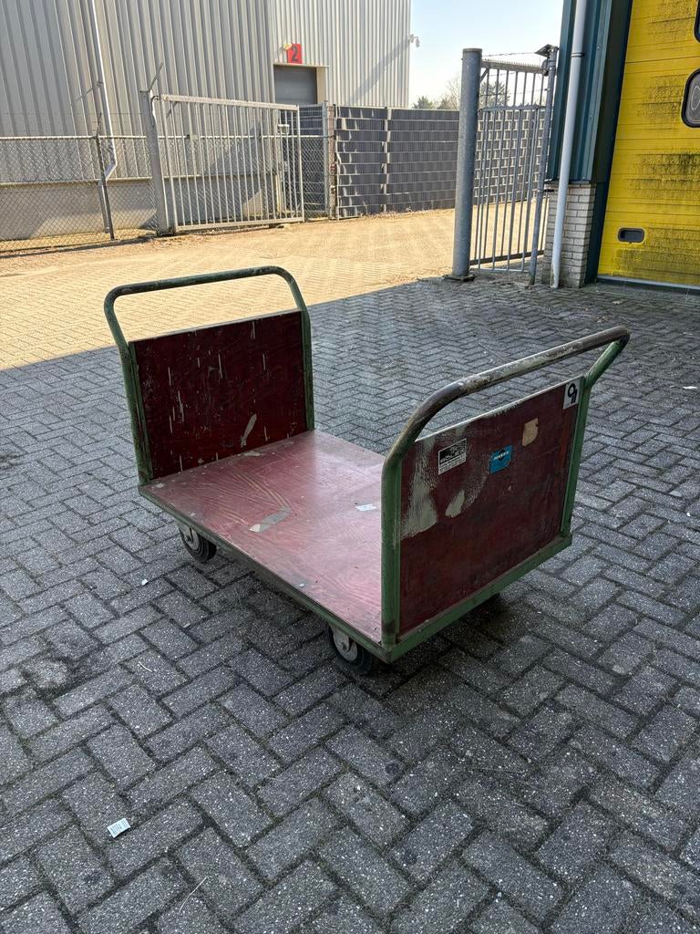 Zeer grote transportkar - Handig voor al uw spullen, Doe-het-zelf en Verbouw, Transportwagens, Ophalen of Verzenden, Gebruikt