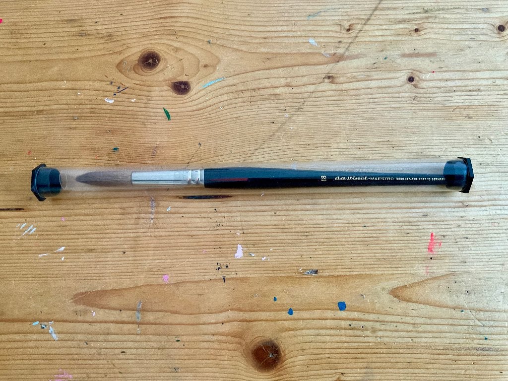 daVinci MAESTRO S10 Aquarel Kolinsky Marterhaar Penseel mt18, Hobby en Vrije tijd, Schilderen, Ophalen of Verzenden, Nieuw, Penseel of Kwast