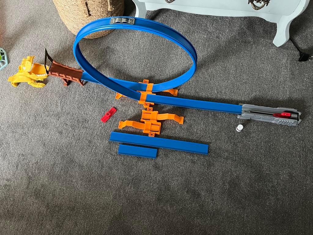 Hot wheels racebaan dino, Ophalen of Verzenden, Zo goed als nieuw, Handmatig, Hot Wheels