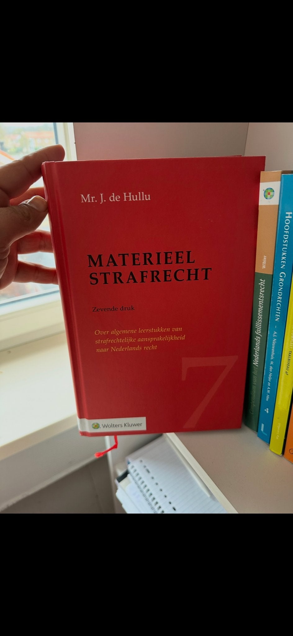 Materieel Strafrecht - Mr. J. de Hullu (Zevende druk), Ophalen of Verzenden, Gamma, Zo goed als nieuw, WO