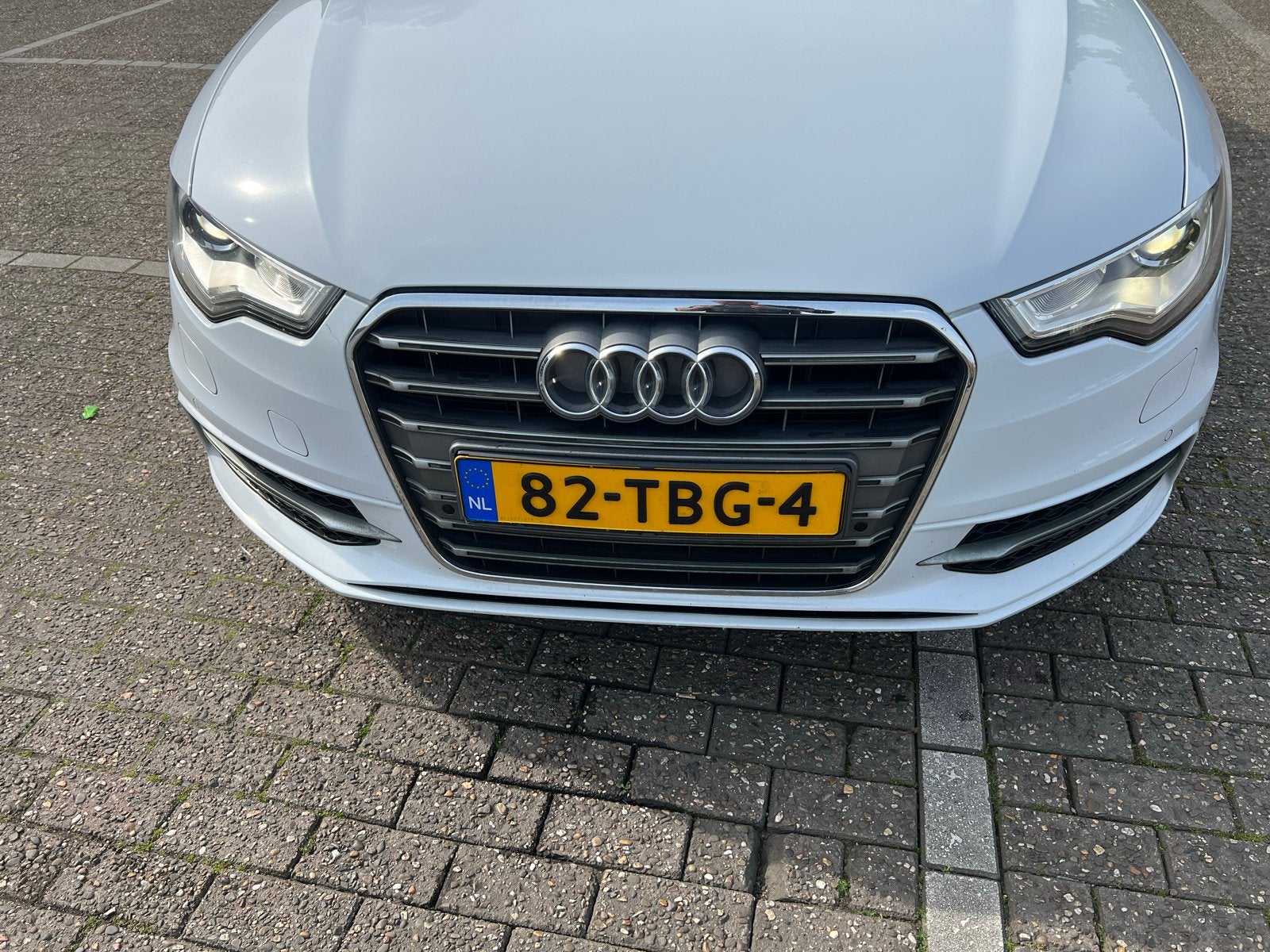 Audi A6 2.0 Tfsi 132KW Multitronic 2012 Wit, Gebruikt, Rechts, Spatbord, Audi