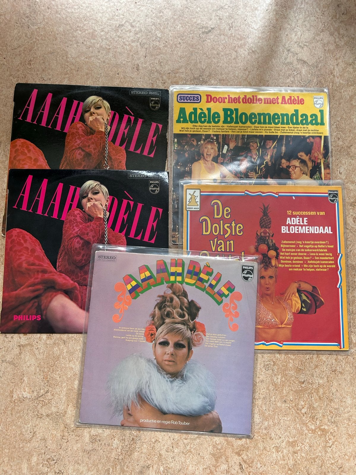 Adele Bloemendaal - Diverse LP's (Gebruikt, Niet Getest), Ophalen, LP, Gebruikt, Overige genres