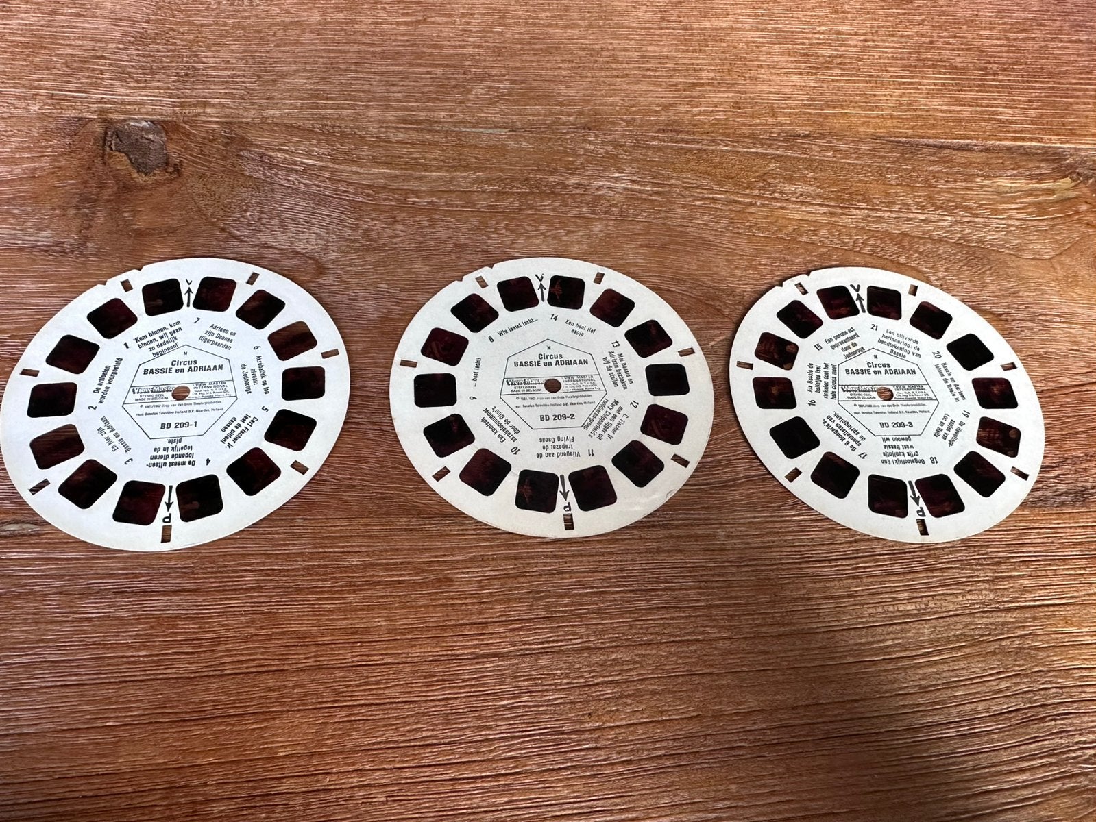 View master schijfjes Bassie en Adriaan, Verzamelen, Ophalen of Verzenden, Gebruikt
