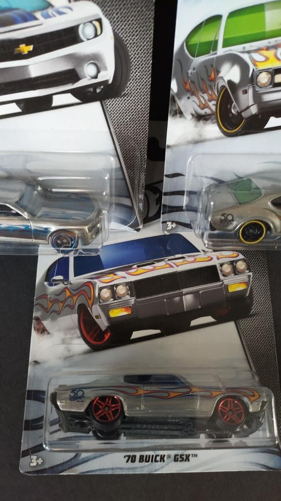 Hotwheels Zamac Camaro Buick Mustang Pol, 1186 MJ 1 NL, Auto, Verzenden, Zo goed als nieuw