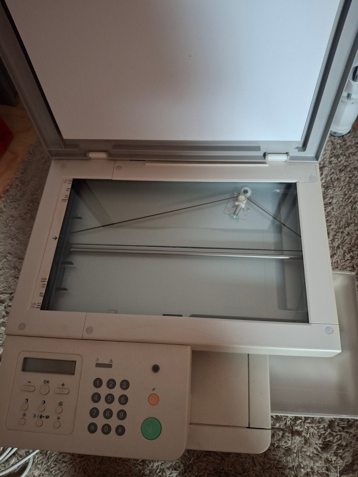 printer / kopieerapparaat, Ophalen, Gebruikt