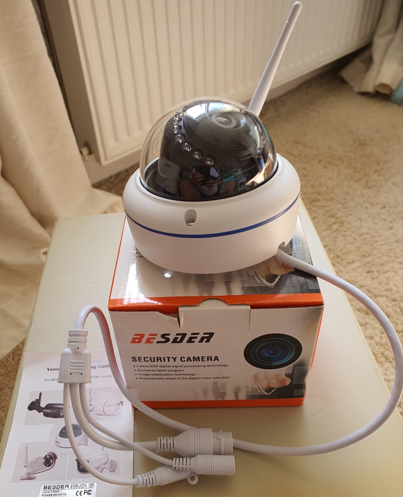 Camera buiten of binnen. Bedrade en Wifi aansluiting., Ophalen of Verzenden, Nieuw
