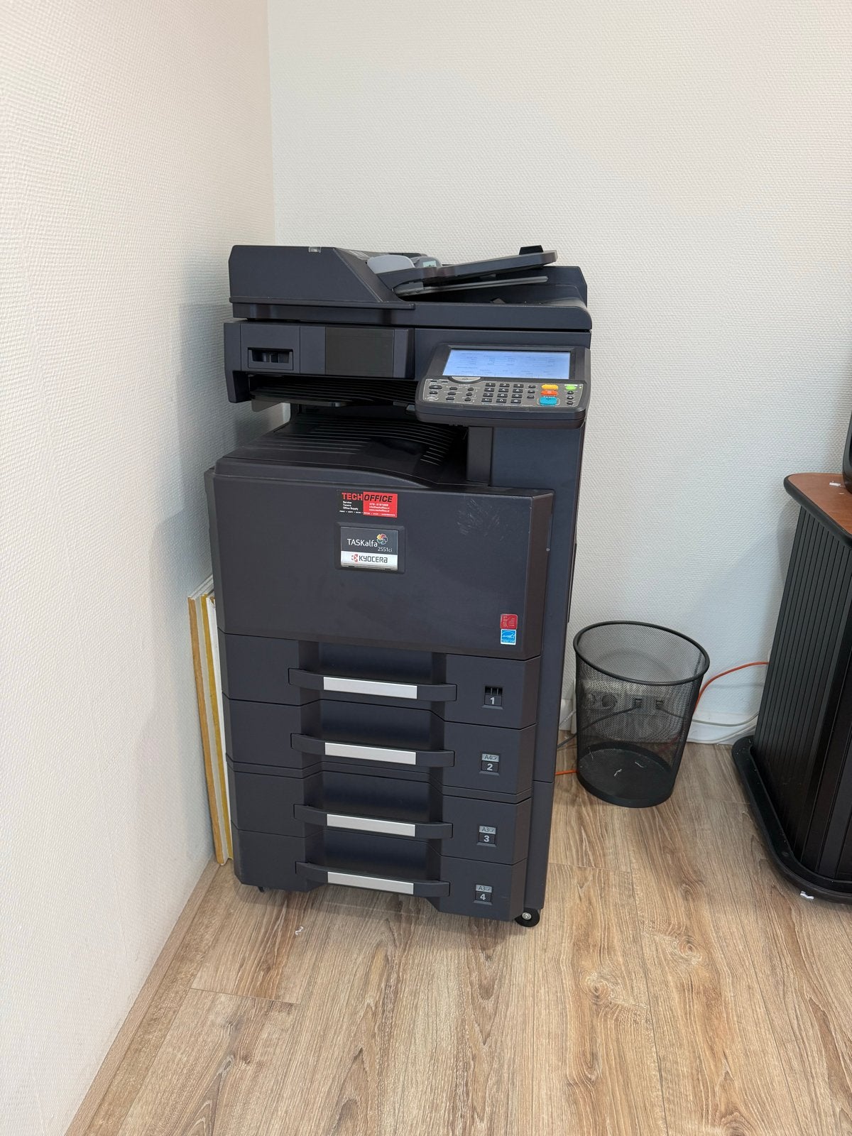 Kyocera Taskalfa 2551 CI All-in-one printer met nieuwe toner, Computers en Software, Printers, Ophalen, Gebruikt, All-in-one, Kleur printen