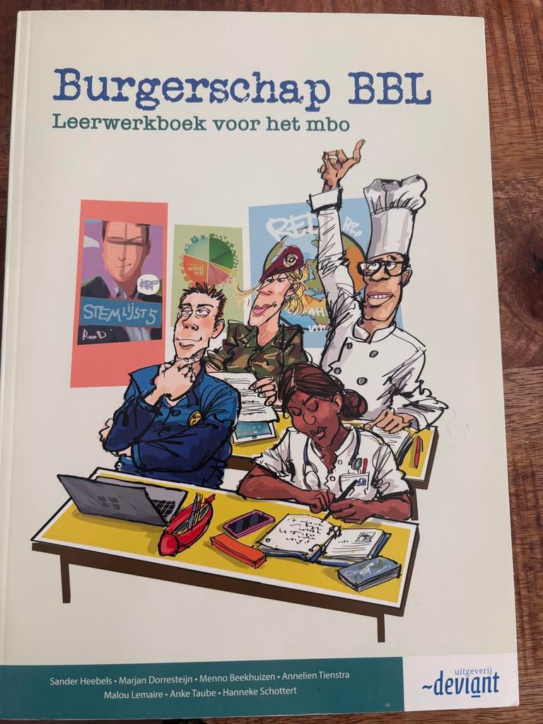 Nieuw! Burgerschap BBL Leerwerkboek voor het mbo, Ophalen of Verzenden, Gamma, Zo goed als nieuw, MBO