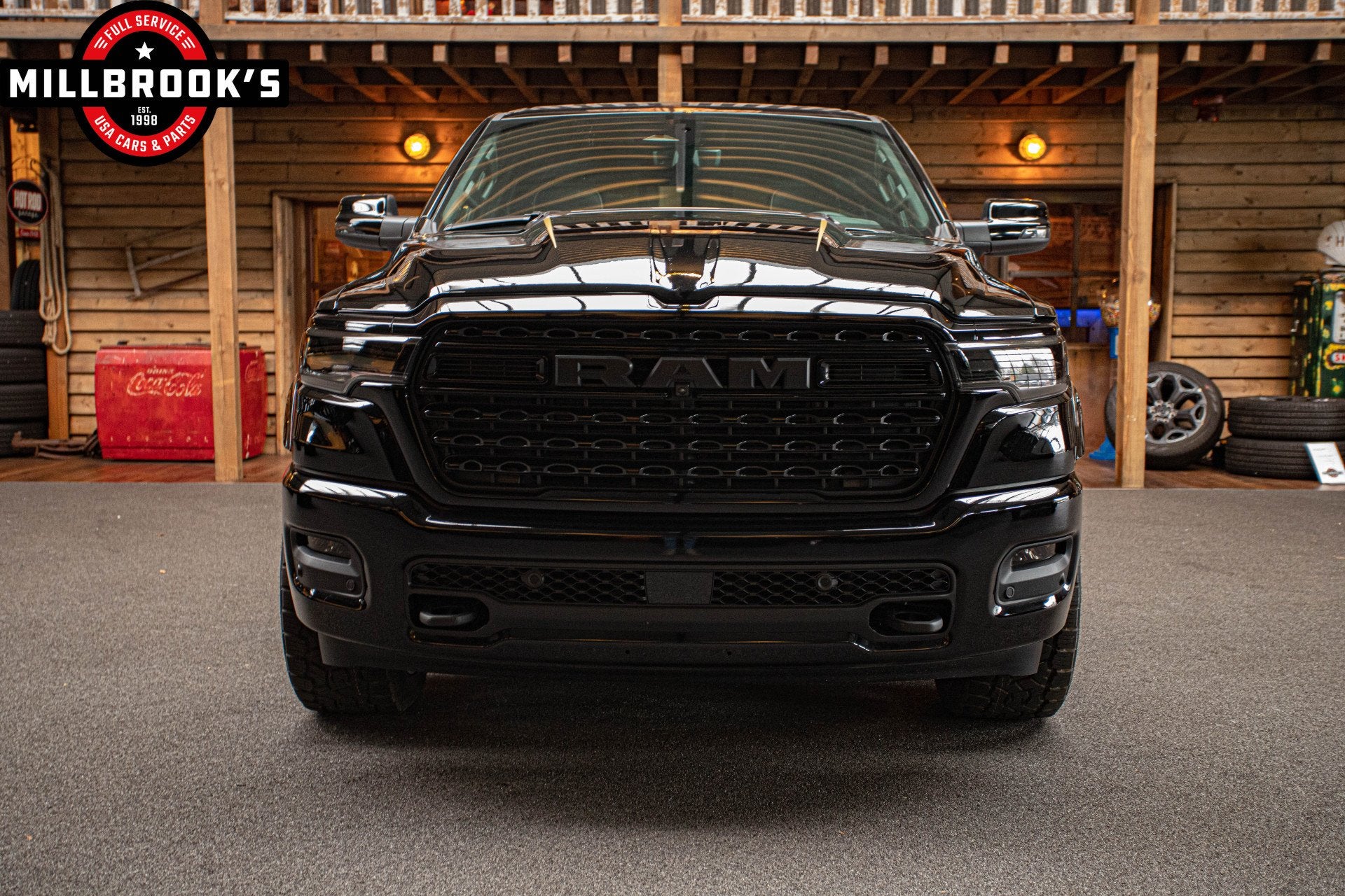 Dodge Ram 1500 limited H/O 540PK Widebody, Luchtvering, Mass, Automaat, 2993 cc, Zwart, Bedrijf