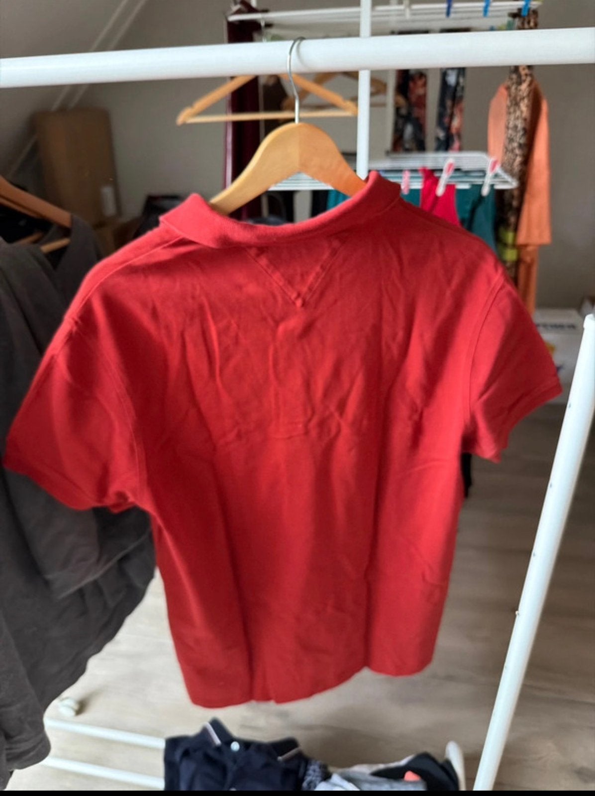 Poloshirt heren XL, Ophalen of Verzenden, Zo goed als nieuw, Maat 56/58 (XL), Rood