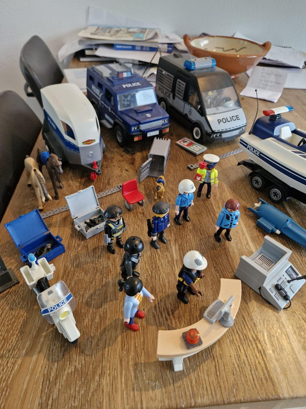 Diverse playmobiel Politie, Ophalen of Verzenden, Zo goed als nieuw
