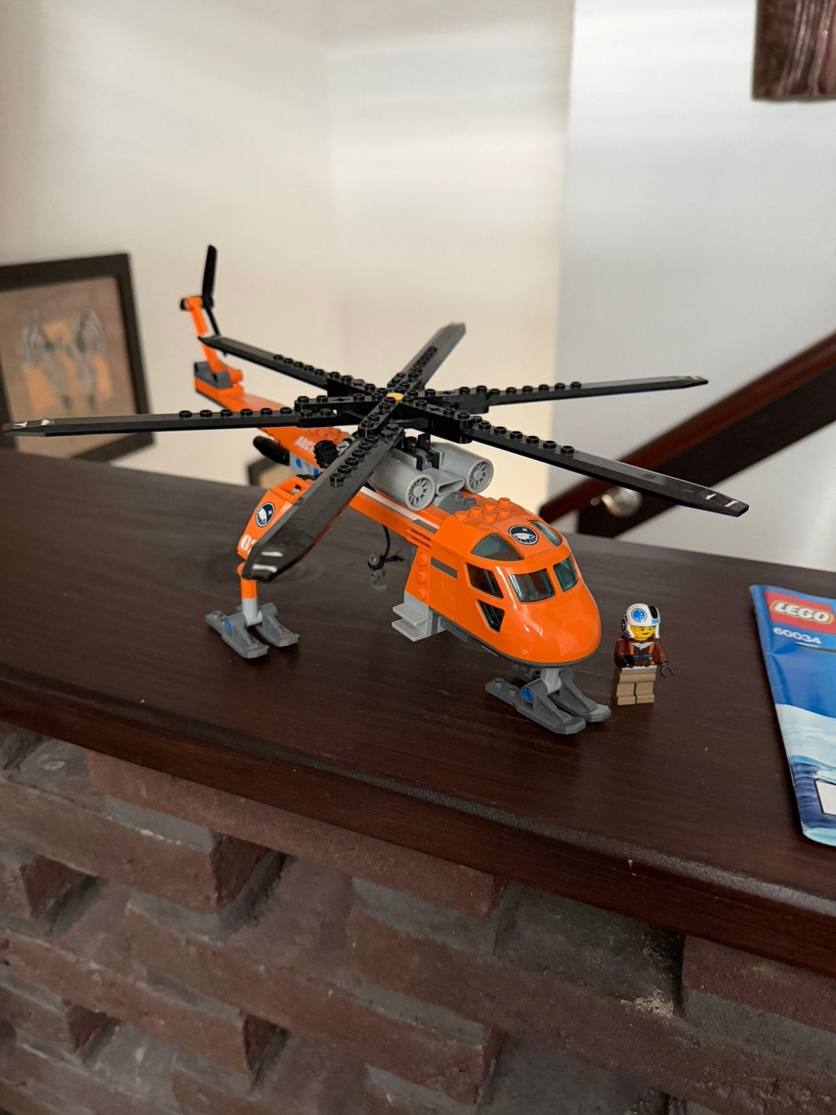 Lego zware hijs heli, Ophalen of Verzenden, Zo goed als nieuw