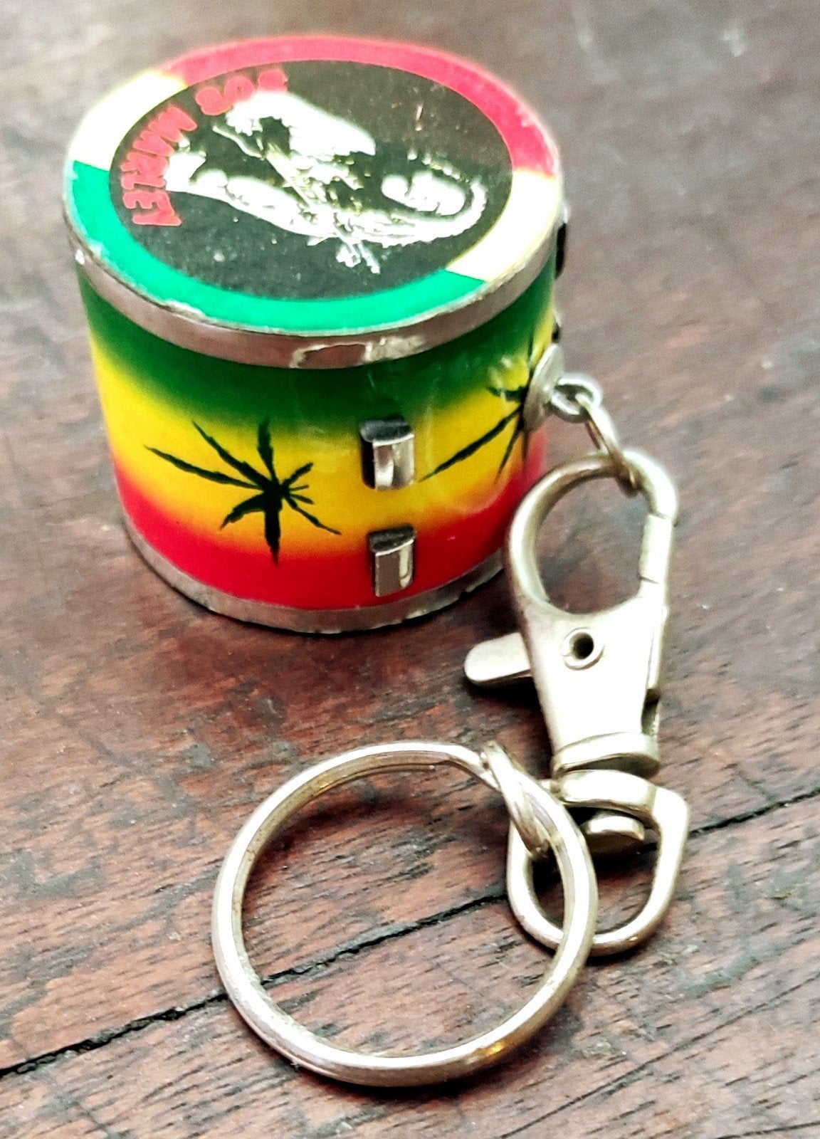 Sleutelhanger Bob Marley, vintage., Verzamelen, Sleutelhangers, Ophalen, Gebruikt, Merk