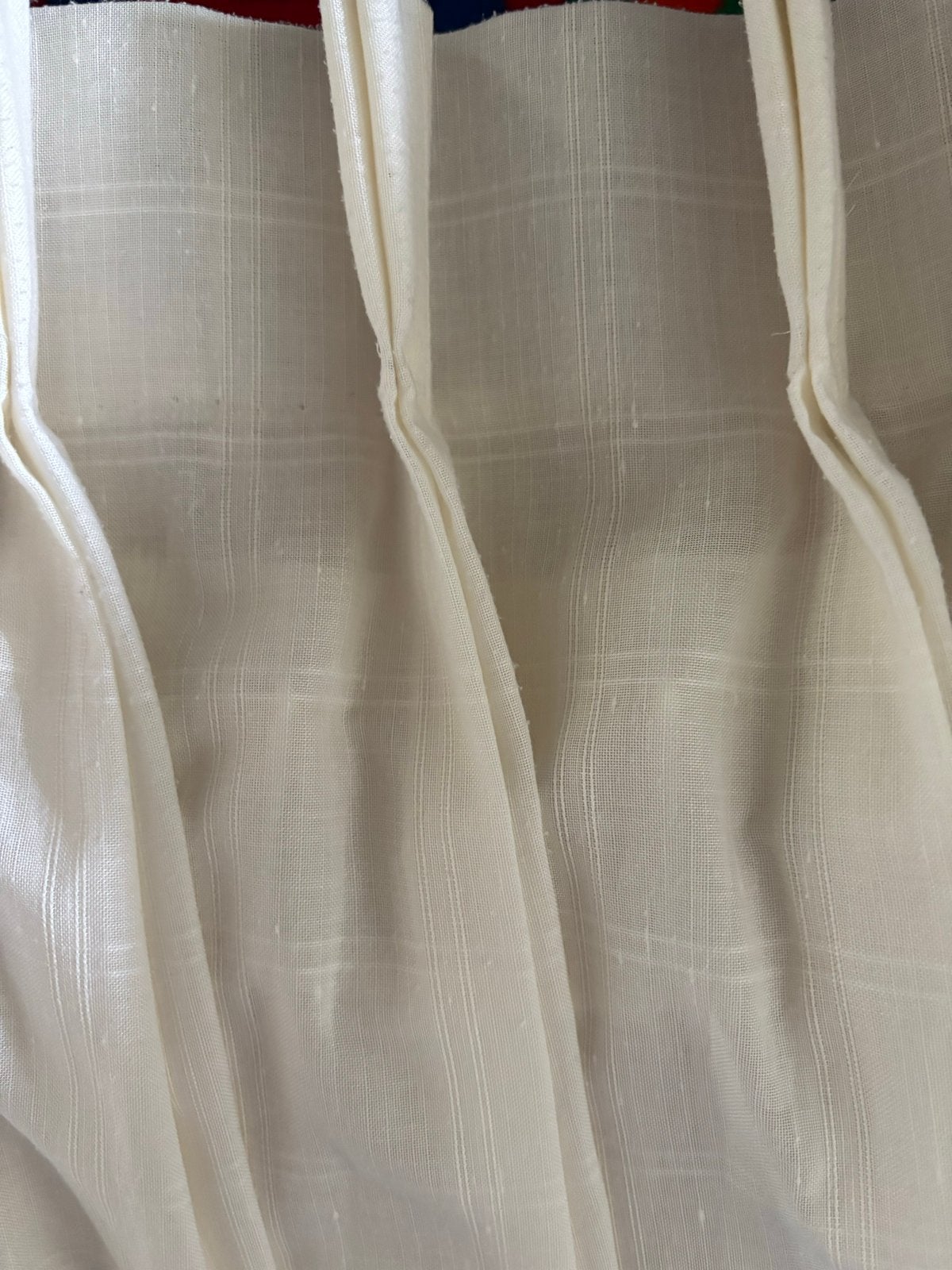 Mooie vitrage - 2x 200x253cm en 2x 140x253cm, Vitrage, Gebruikt, Wit, Ophalen of Verzenden