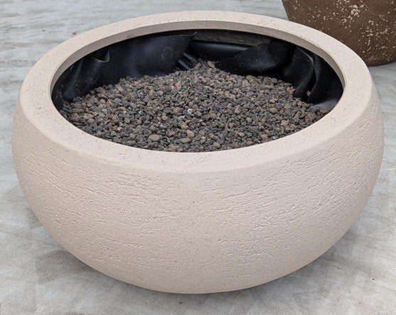 2 Potten voor binnen/ buiten, Tuin en Terras, Bloempotten, Ophalen, Rond, Zo goed als nieuw, Balkon