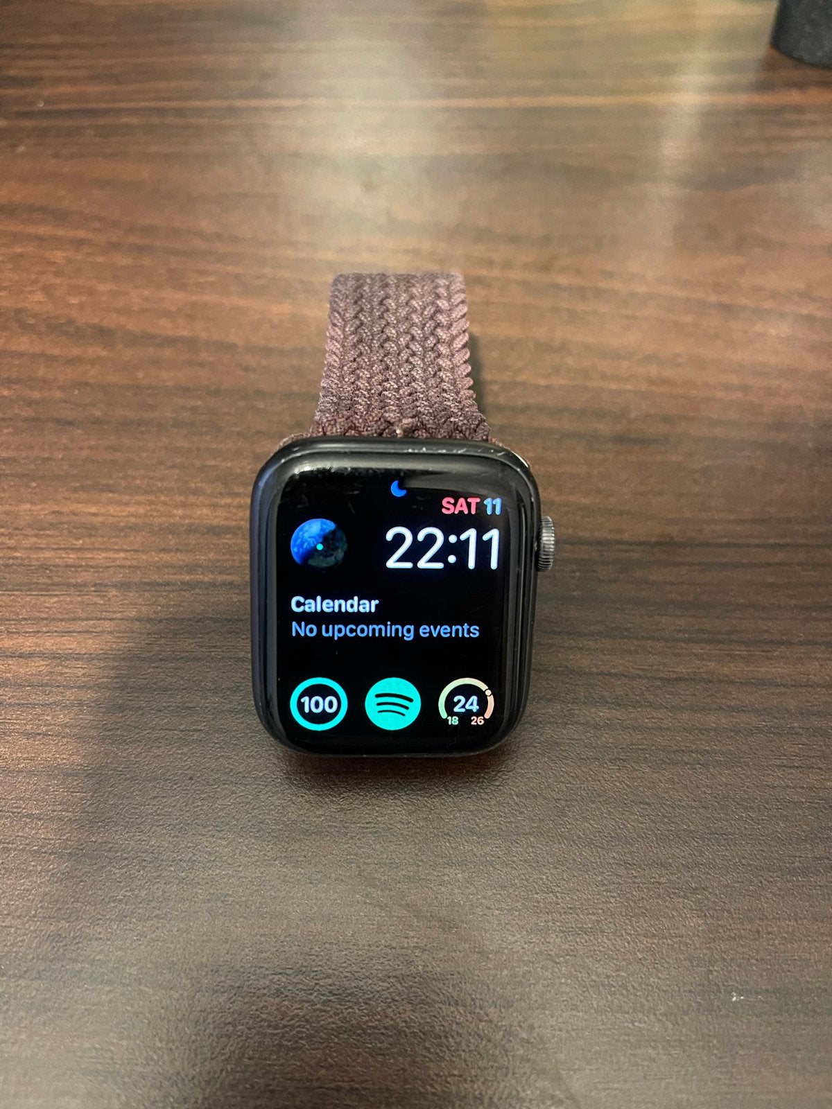 Apple Watch Series 5 GPS Nike model, Zwart, IOS, Ophalen of Verzenden, Waterdicht