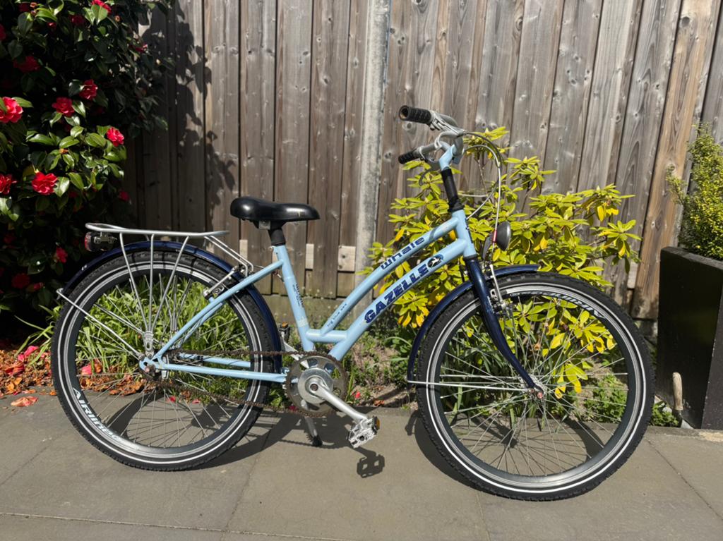 Gazelle whale 24 inch meisjesfiets, Fietsen en Brommers, Fietsen | Meisjes, Ophalen, Gebruikt, 24 inch, Handrem