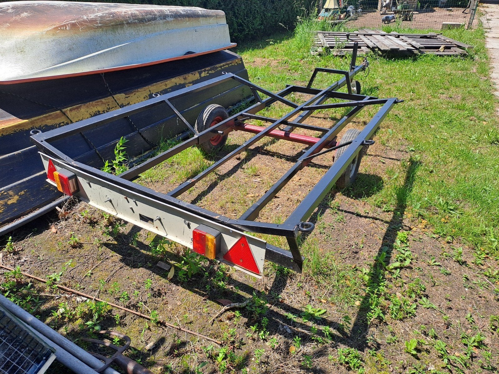 Boottrailer, Ophalen, Zo goed als nieuw