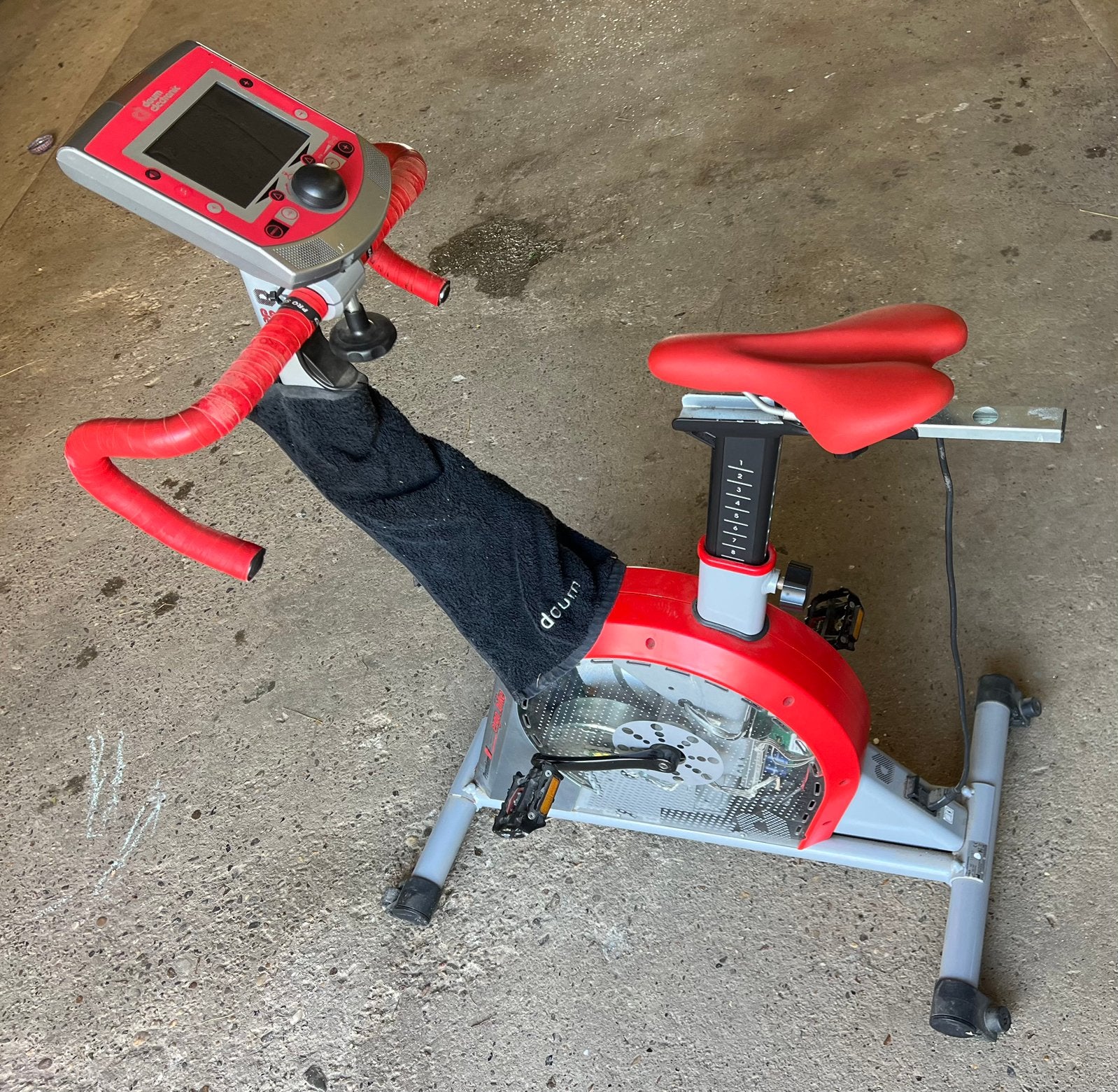 Daum electonic home trainer, Ophalen, Gebruikt, Metaal, Hometrainer