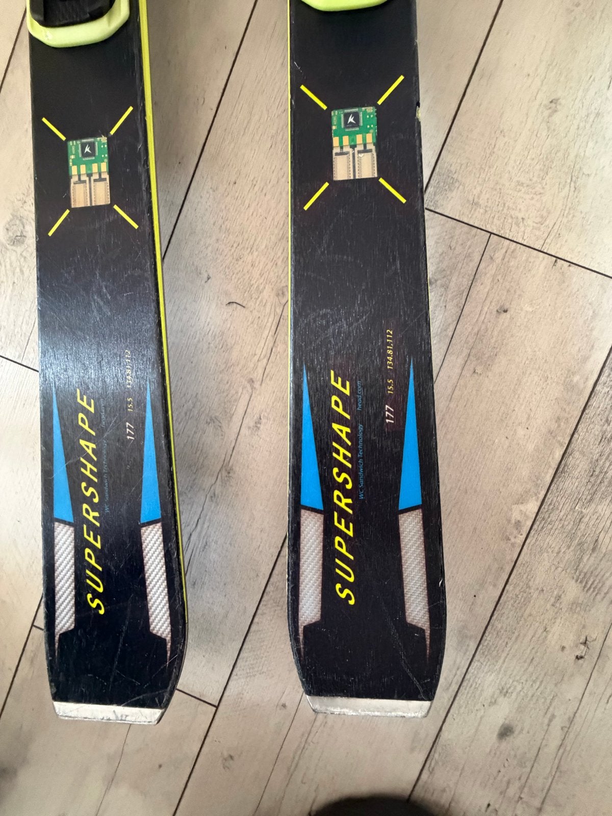 Head Supershape Ski's met Adaptieve Stevigheid, 160 tot 180 cm, Ophalen of Verzenden, Zo goed als nieuw, Carve