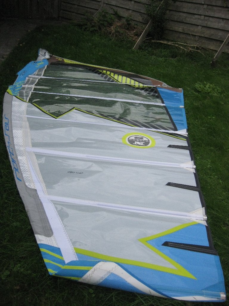 North RAM F12 7.0 m2 zeil als nieuw, Ophalen, 6.5 m² tot 8 m², Zo goed als nieuw, North Sails