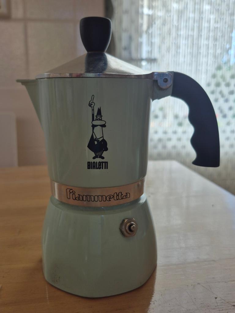 Bialetti Fiammetta moka - percolator 3 kopjes, Ophalen, Espresso apparaat, Gemalen koffie, Zo goed als nieuw