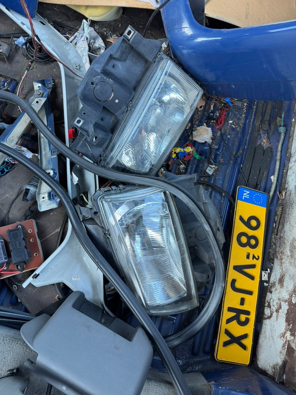 Koplampen en achterlichten VW Transporter T4 (Wijsneus), Ophalen of Verzenden, Gebruikt, Volkswagen