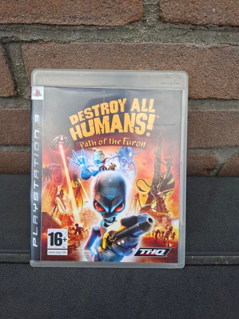 Destroy all humans! Path of the furon playstation 3, Spelcomputers en Games, 1 speler, Ophalen of Verzenden, Zo goed als nieuw