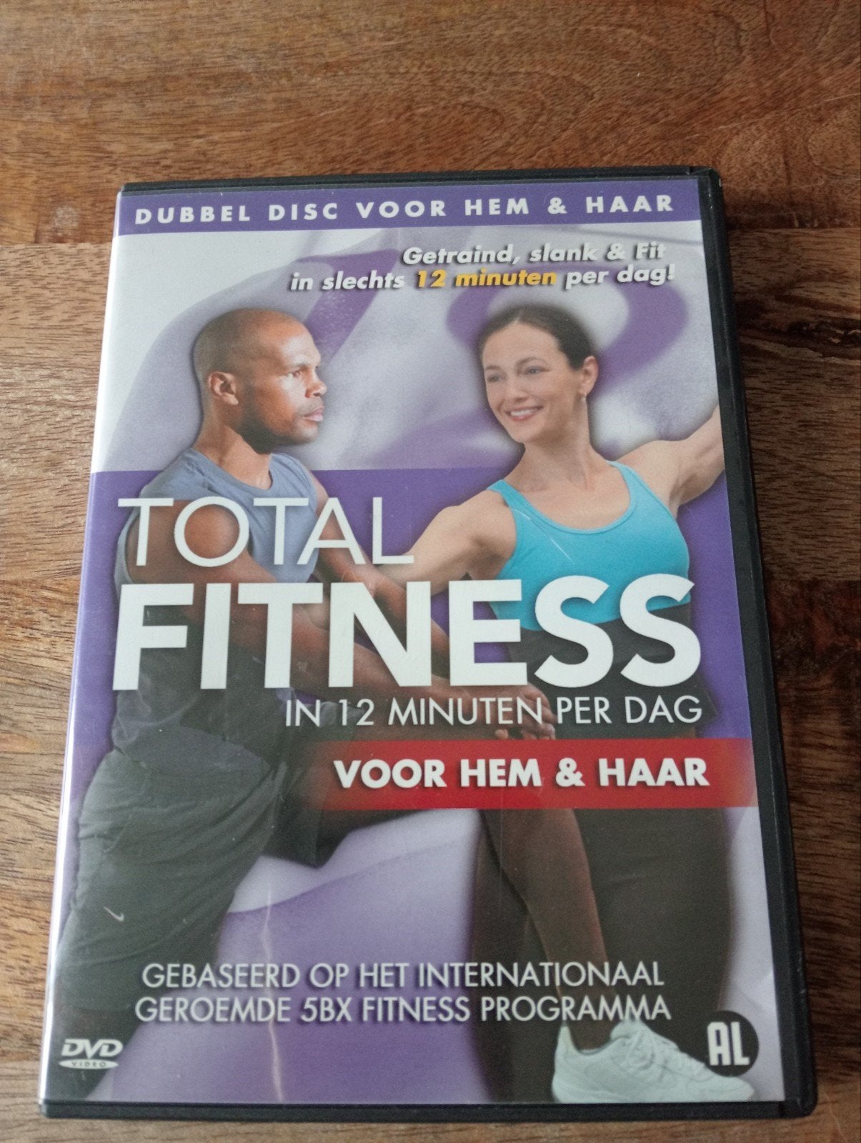 Total Fitness DVD: 12 Minuten Per Dag Workout, Gebruikt, Alle leeftijden, Workout, Yoga, fitness of dans