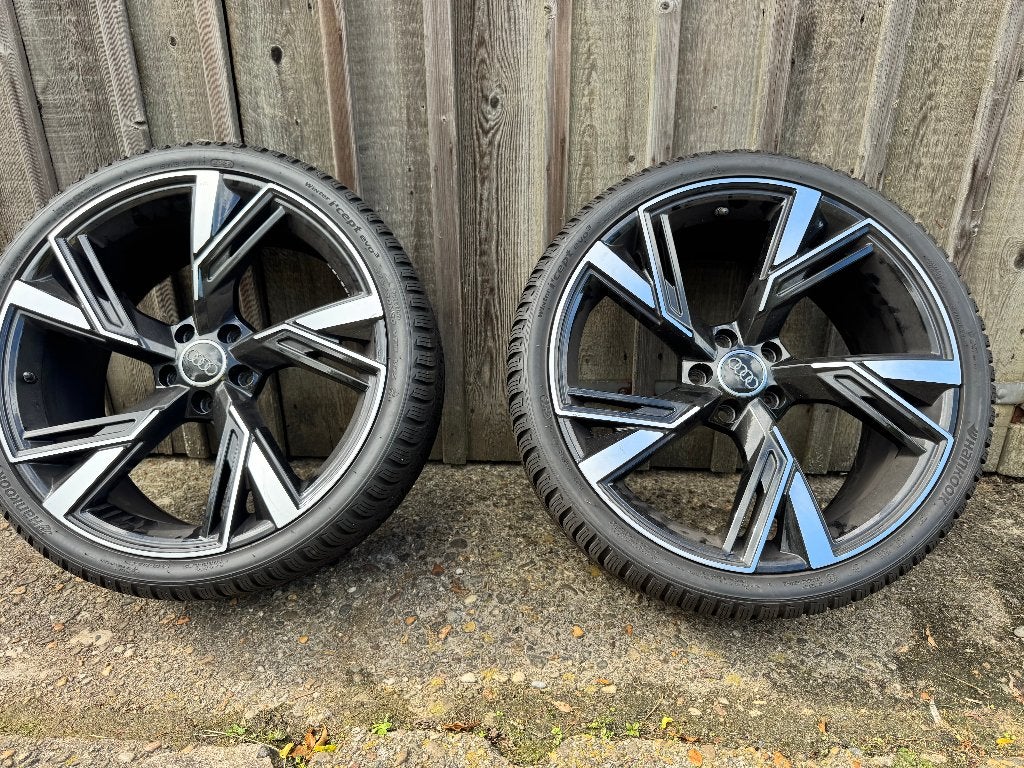 Set Audi RS5 winterbanden, Auto-onderdelen, Ophalen, Gebruikt, 275 mm, Banden en Velgen