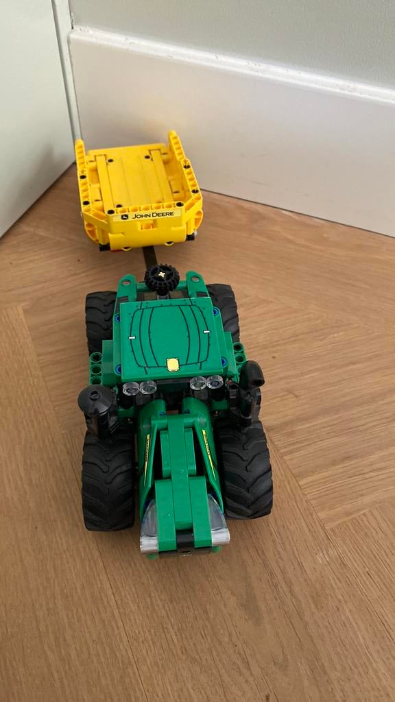 Lego john deere tractor, Ophalen, Zo goed als nieuw